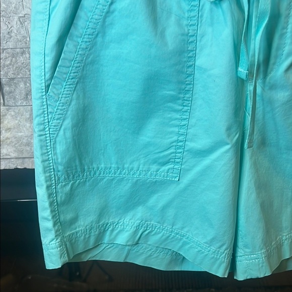 Talbots Aqua Blue Lightweight me Shorts with Elastic Waistband size 4 - Picture 7 of 13